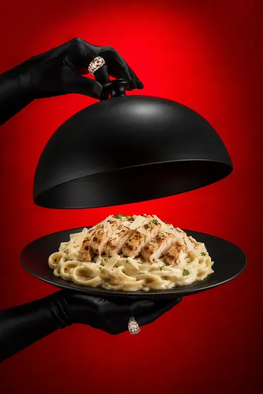 Luxury Floating Food Advertisements