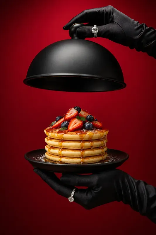 Luxury Floating Food Advertisements