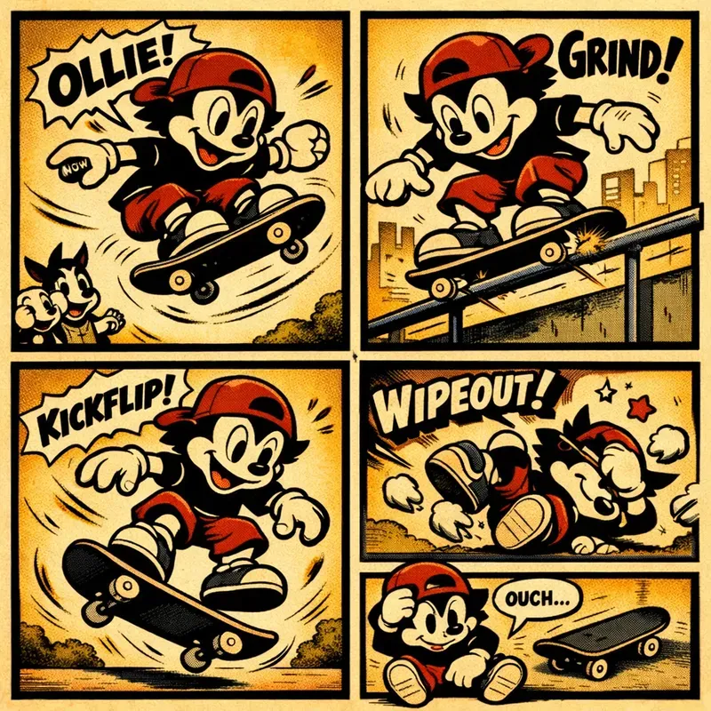 Vintage Comic Panel Generator