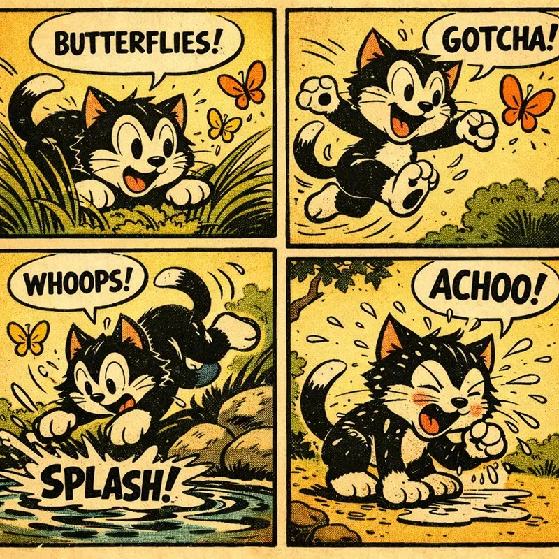 Vintage Comic Panel Generator