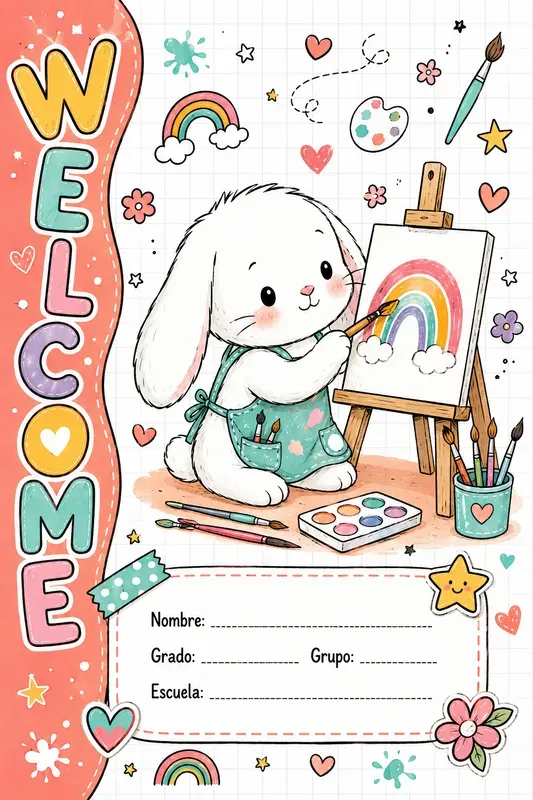 Cute School Notebook Covers