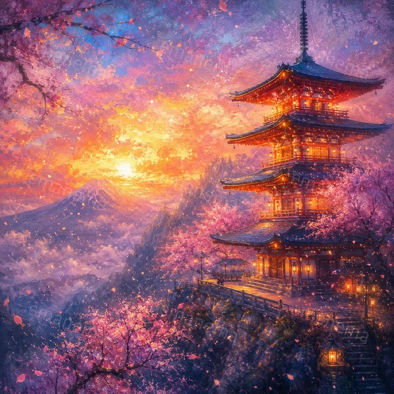 Dreamlike Impressionist Drawings