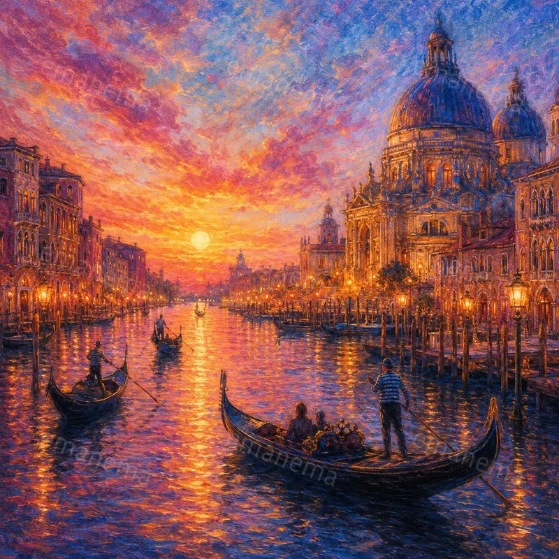 Dreamlike Impressionist Drawings