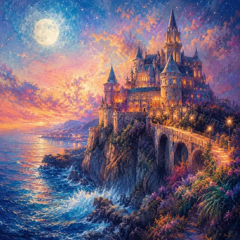 Dreamlike Impressionist Drawings