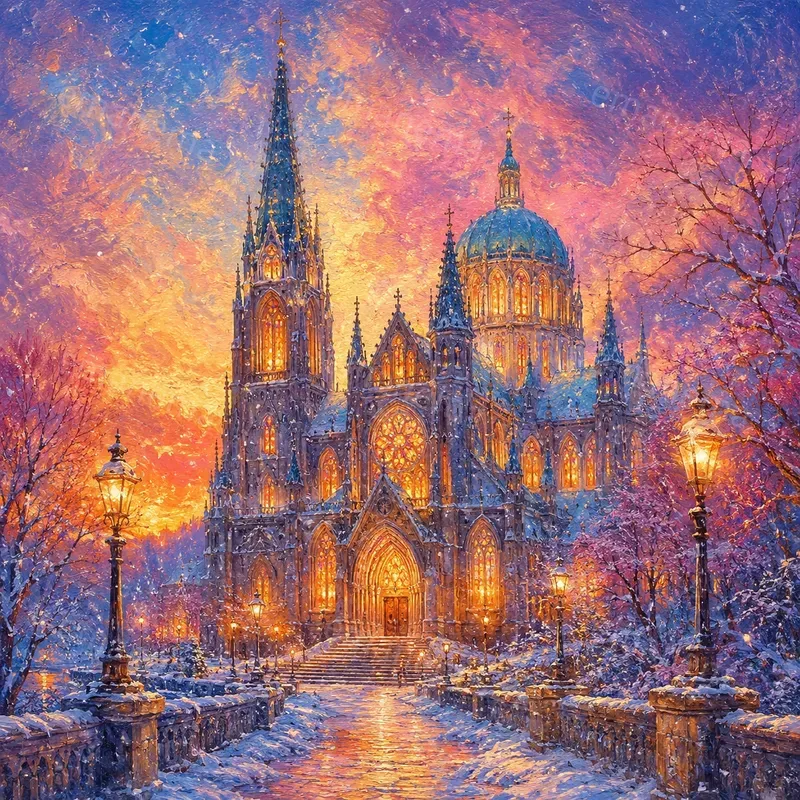 Dreamlike Impressionist Drawings