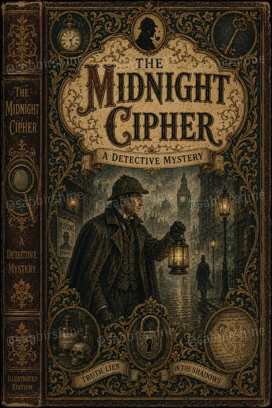 Vintage Book Cover Generator