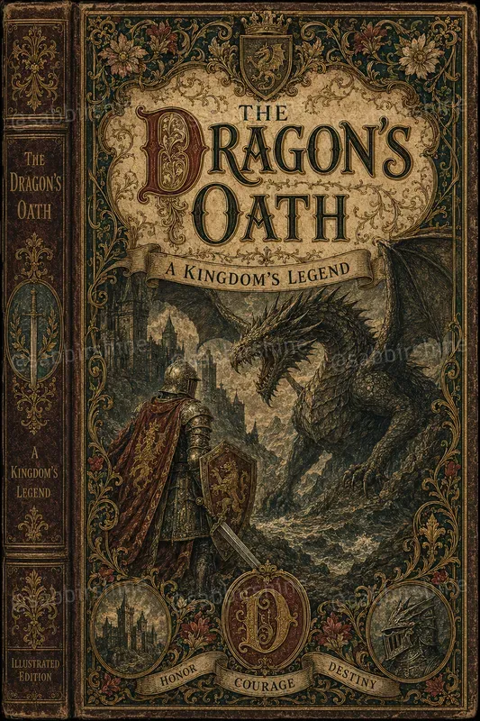 Vintage Book Cover Generator