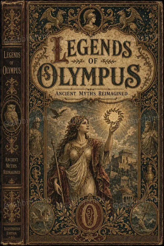 Vintage Book Cover Generator