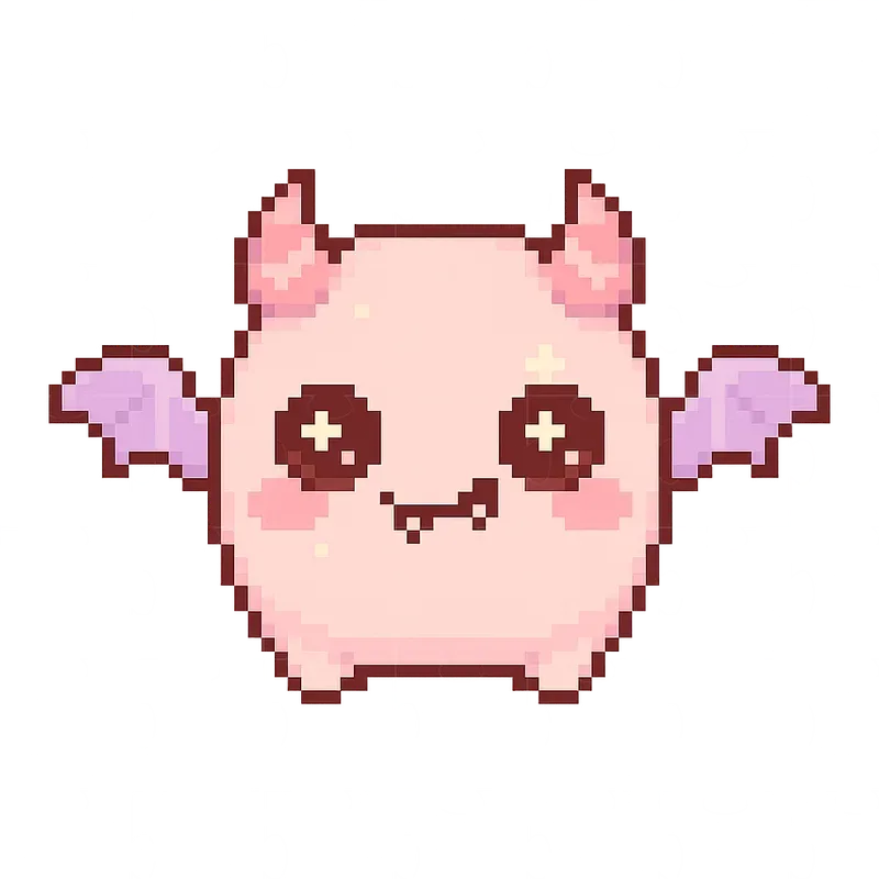 Cute Pixel Art Enemies