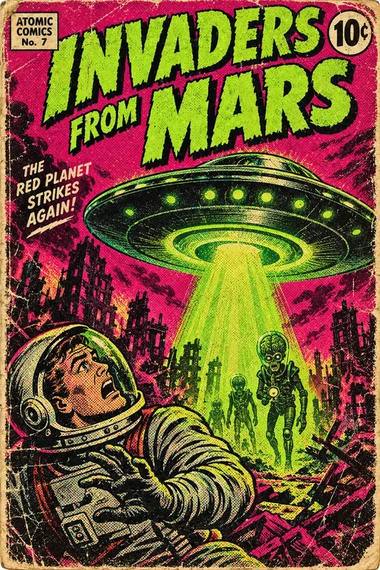 The Pulp Vault Comic Cover Generator