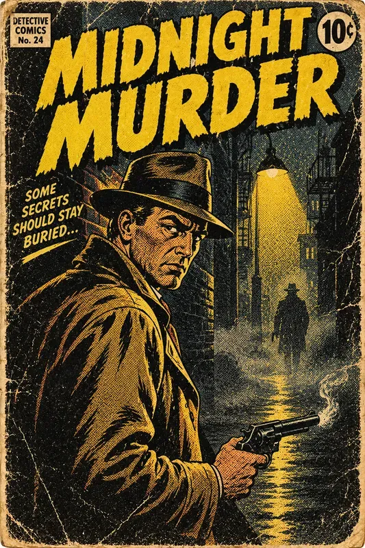 The Pulp Vault Comic Cover Generator