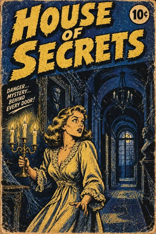 The Pulp Vault Comic Cover Generator