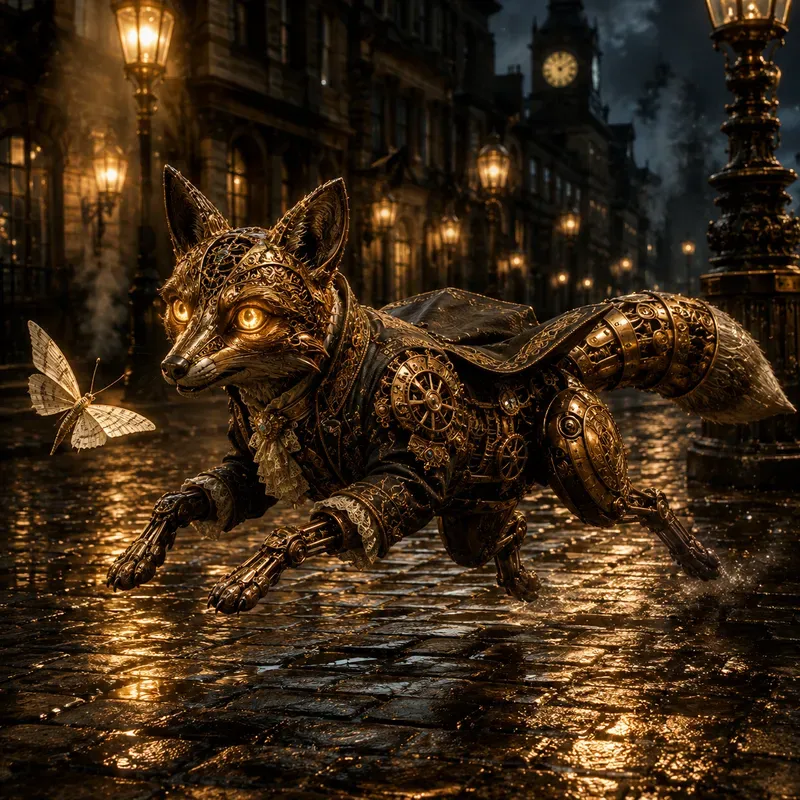 Steampunk Clockwork Muses