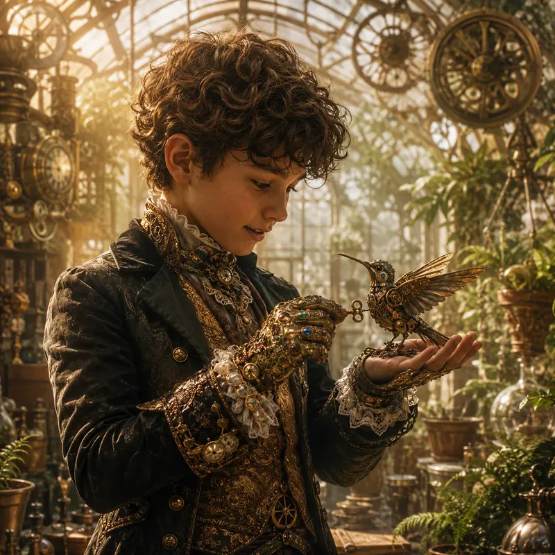 Steampunk Clockwork Muses