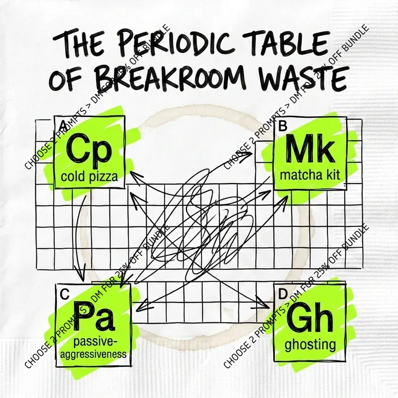 Corporate Periodic Table Satires