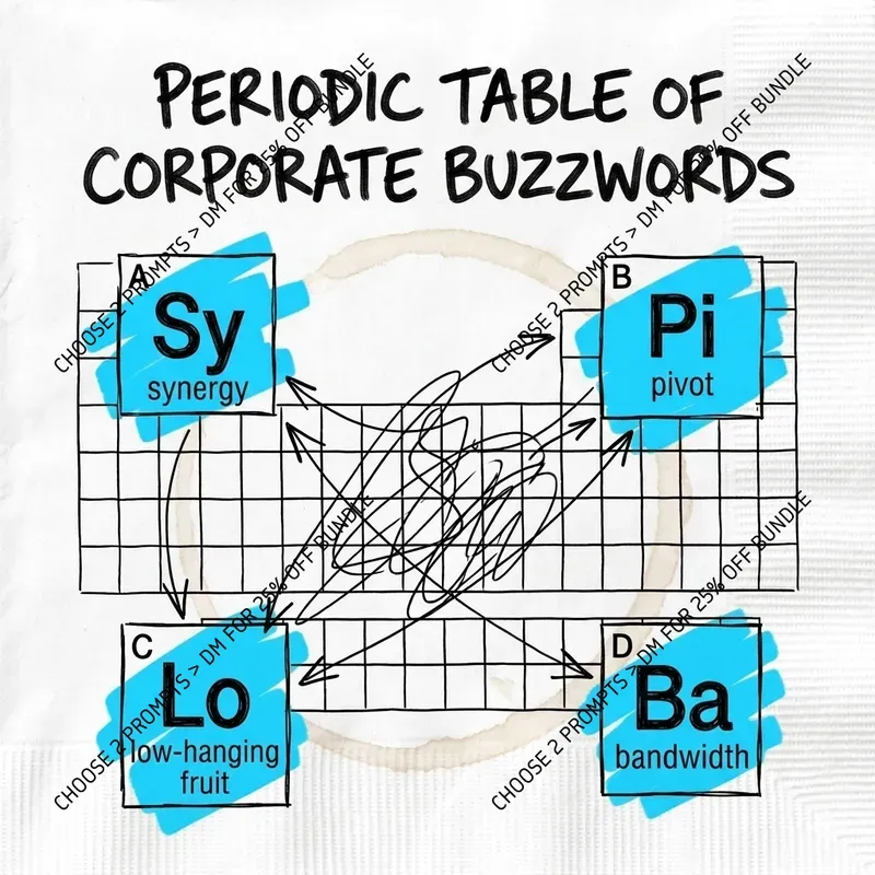 Corporate Periodic Table Satires