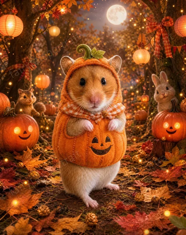 Kids Pets Halloween Costume Portraits