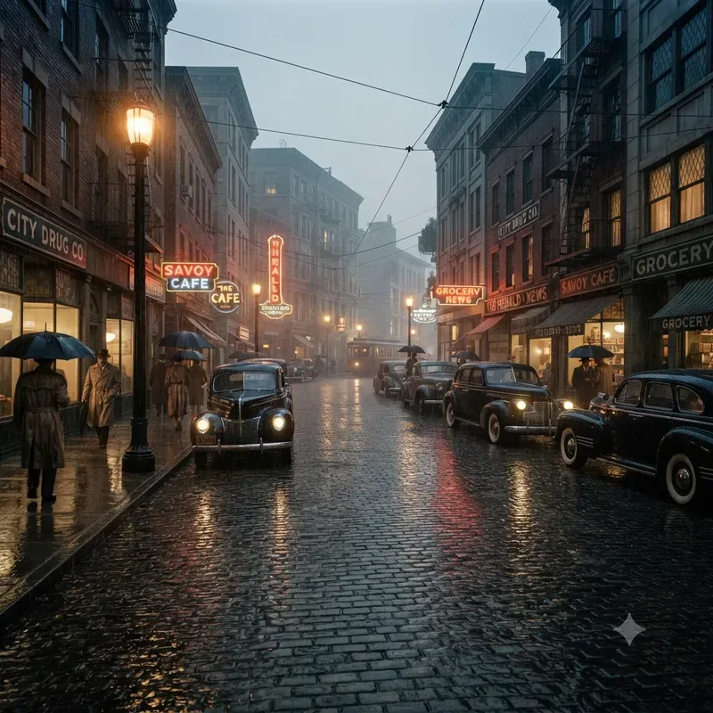 Vintage Cinematic Photography