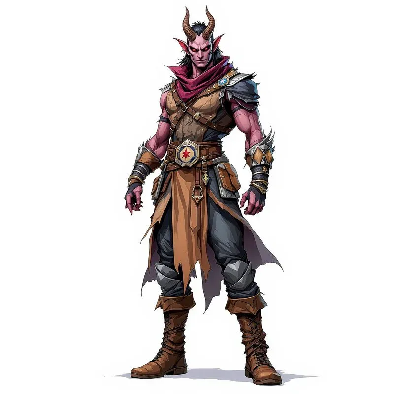 Fantasy Style DnD Mmo Cartoon Game Art