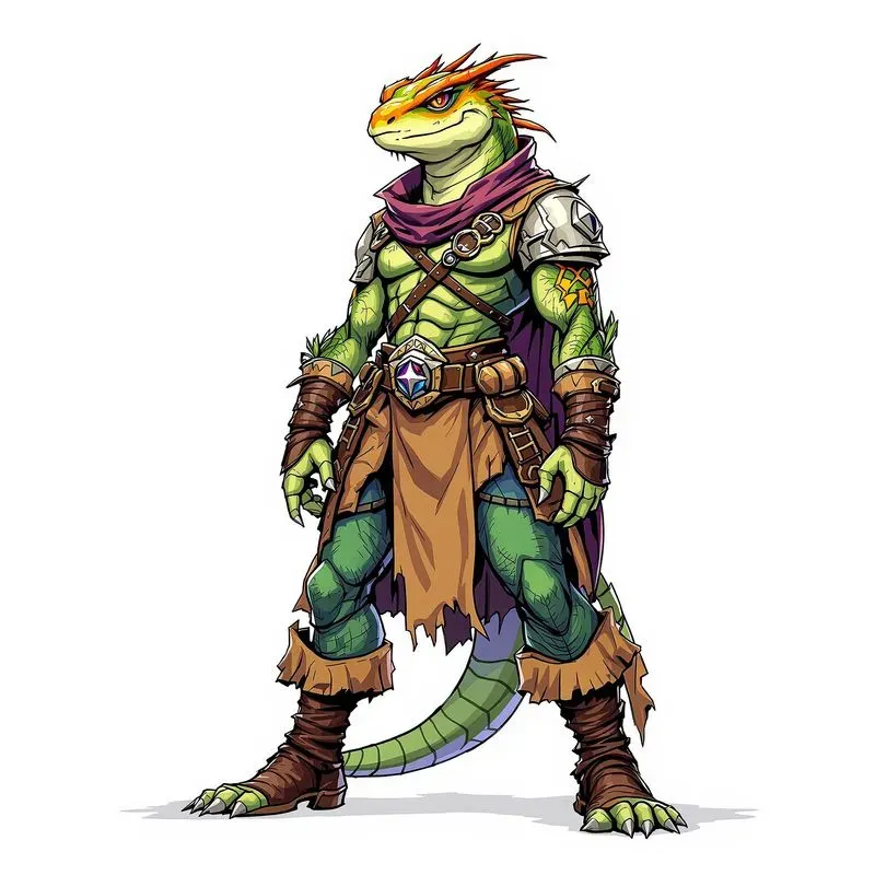 Fantasy Style DnD Mmo Cartoon Game Art