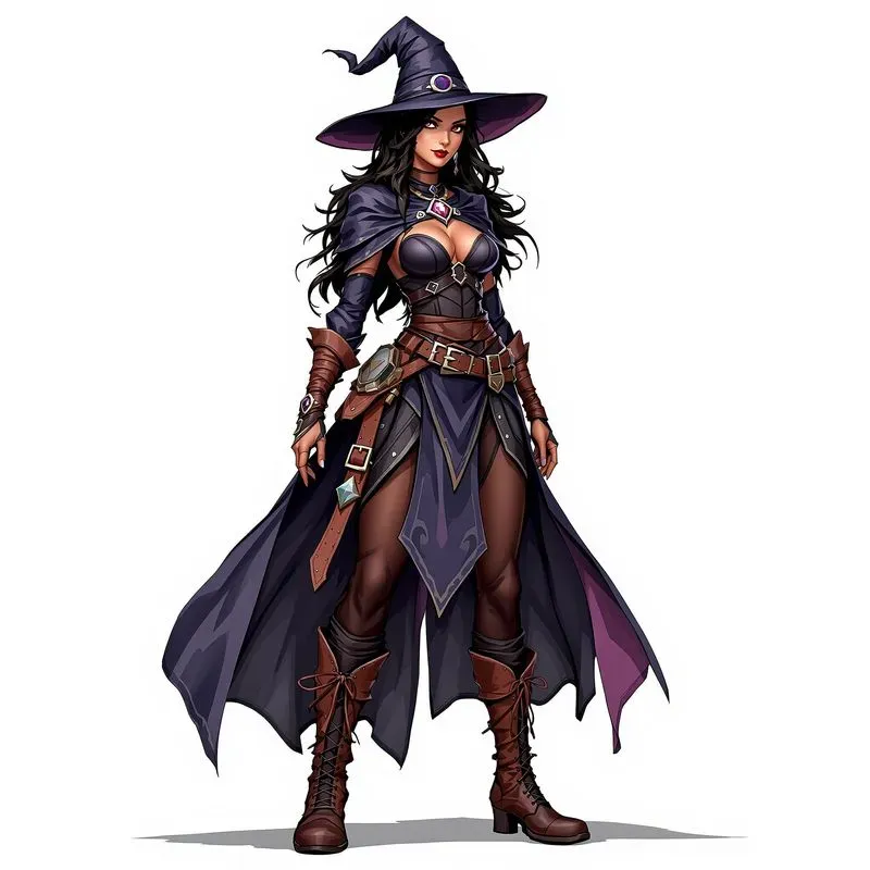 Fantasy Style DnD Mmo Cartoon Game Art