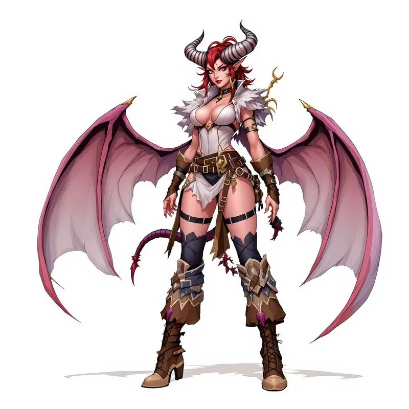 Fantasy Style DnD Mmo Cartoon Game Art
