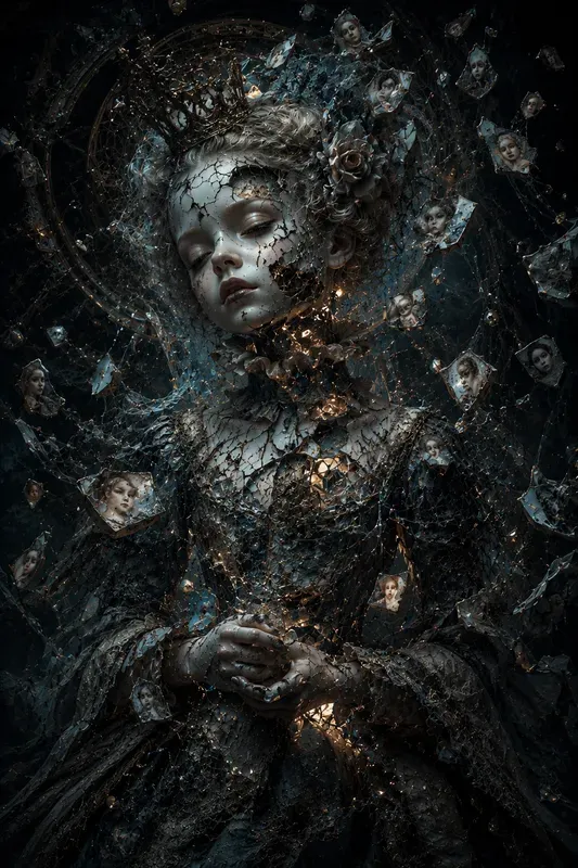 Surreal Neogothic Art Generator
