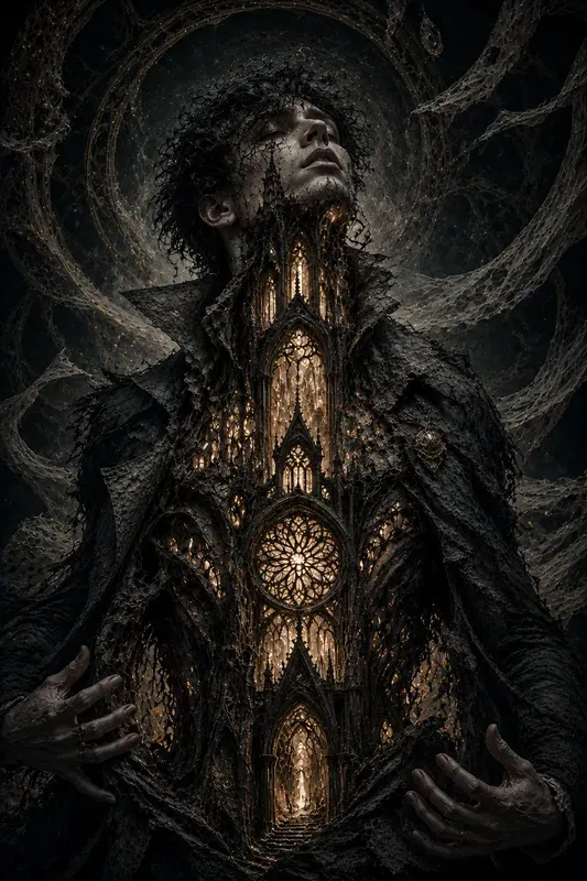 Surreal Neogothic Art Generator