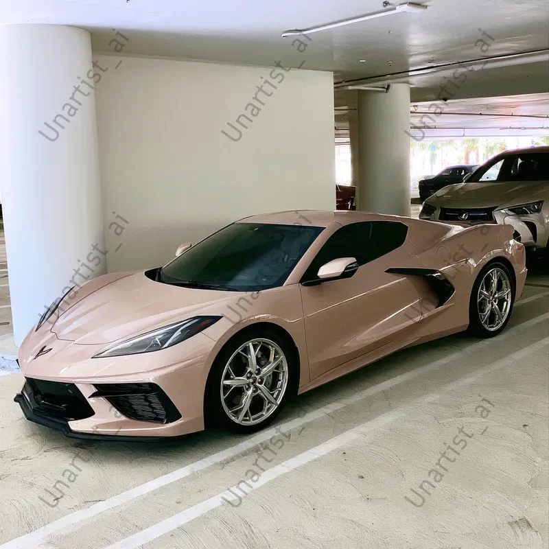 Realistic Sports Car Parking Lots