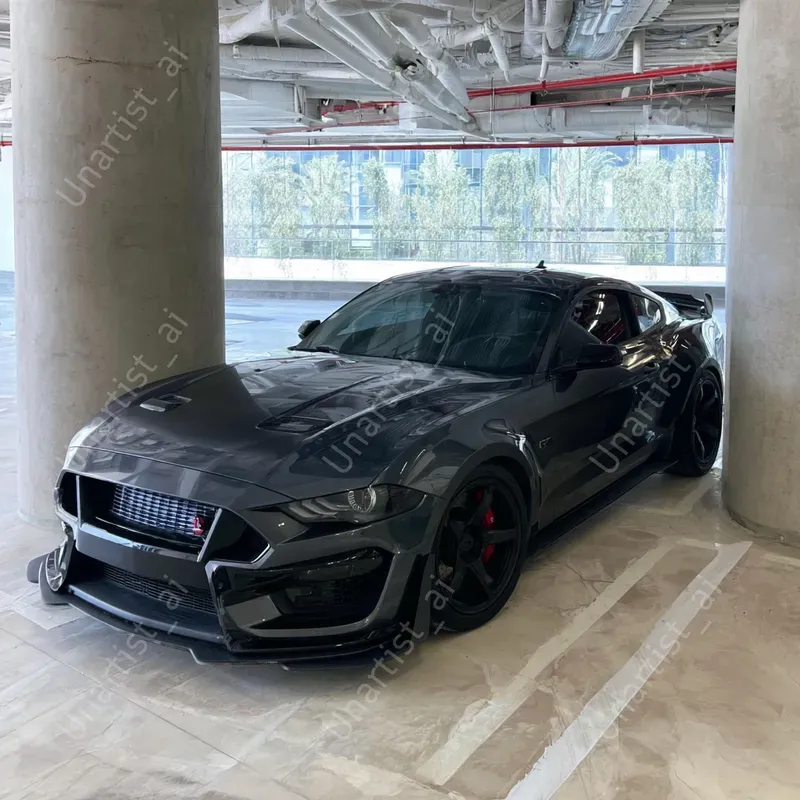 Realistic Sports Car Parking Lots