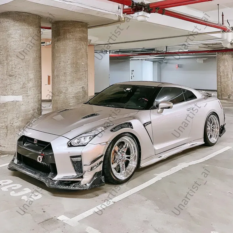 Realistic Sports Car Parking Lots