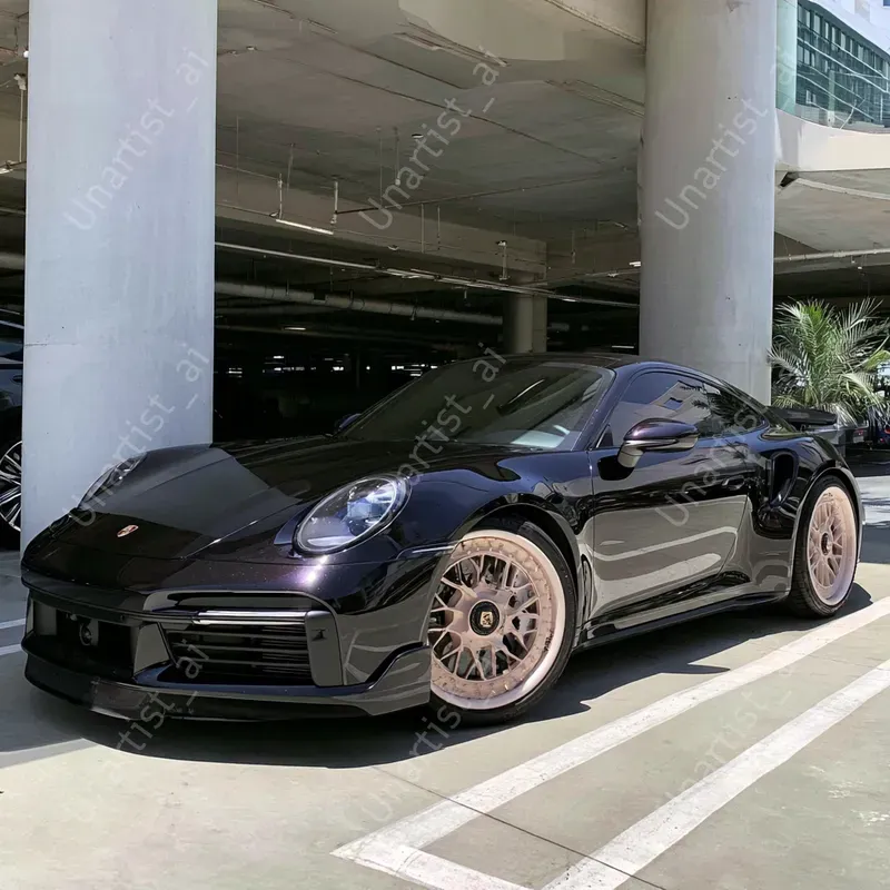 Realistic Sports Car Parking Lots