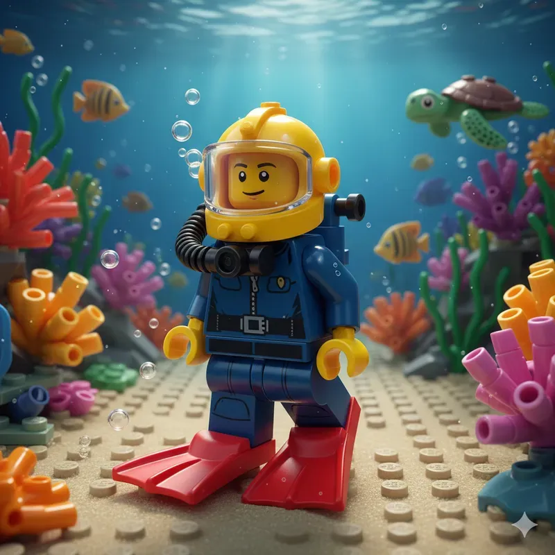 Lego Style Minifigure Character Creators