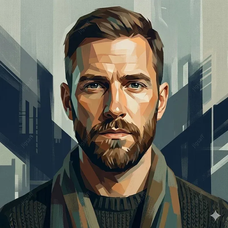 Modern Stylized Painterly Portraits