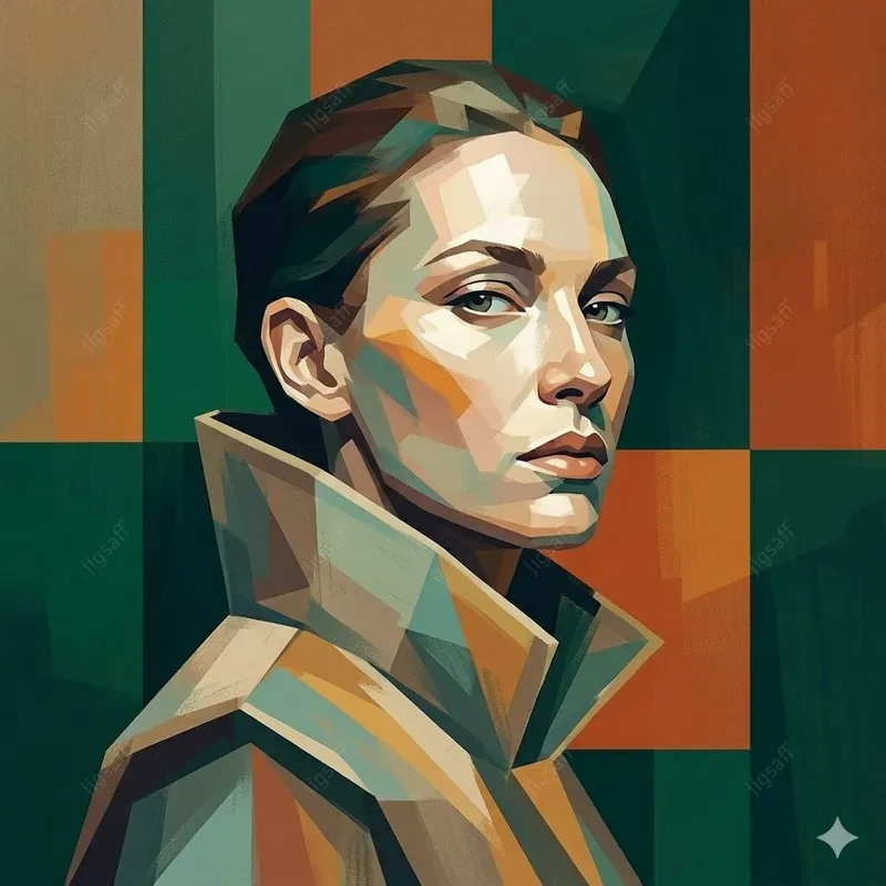 Modern Stylized Painterly Portraits