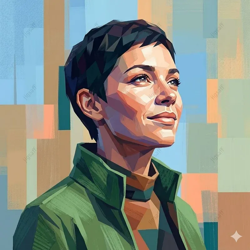 Modern Stylized Painterly Portraits