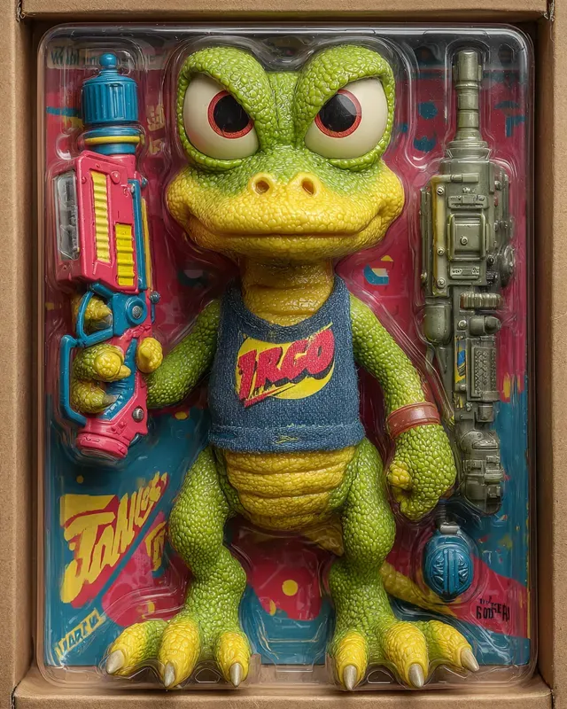 Vintage Toy Box Monster Photos