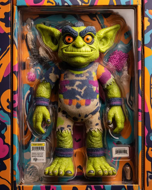 Vintage Toy Box Monster Photos