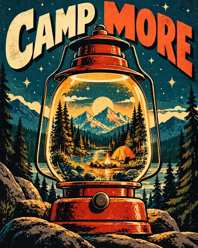Retro Surreal Object Merch