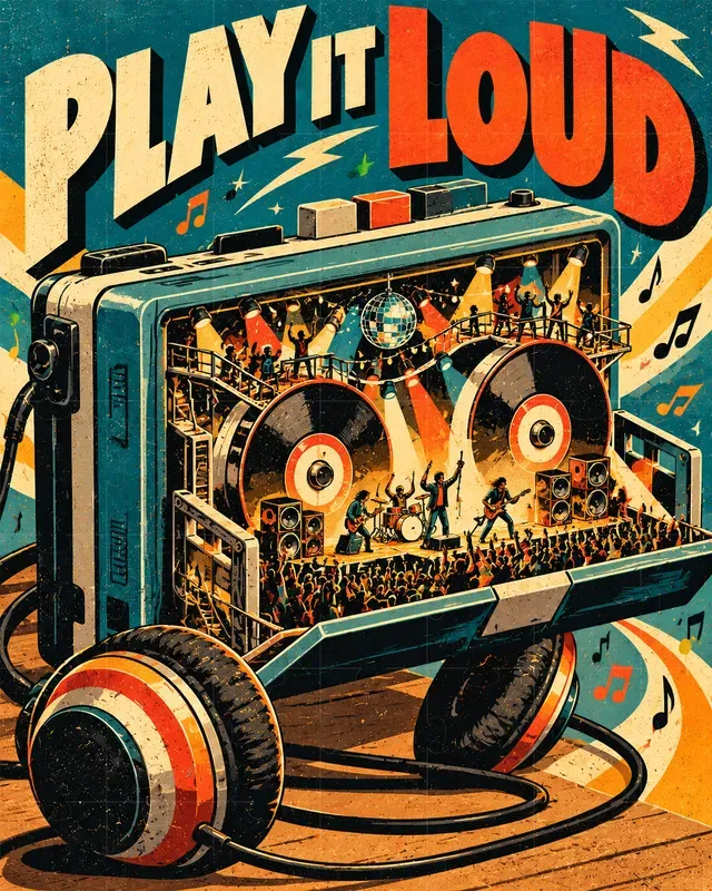 Retro Surreal Object Merch