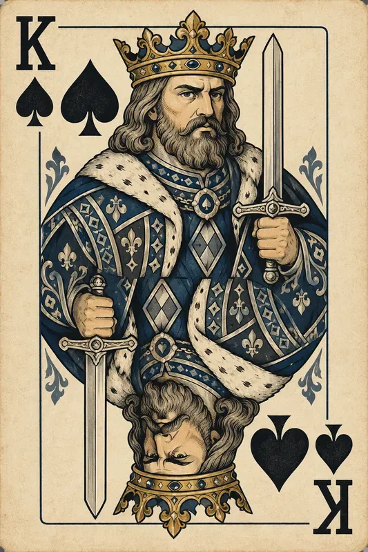 Vintage Custom Playing Card Art