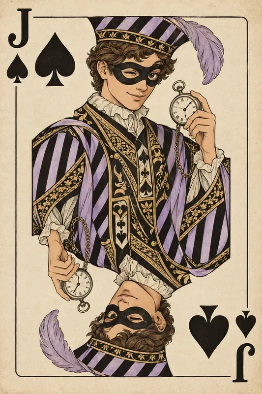 Vintage Custom Playing Card Art
