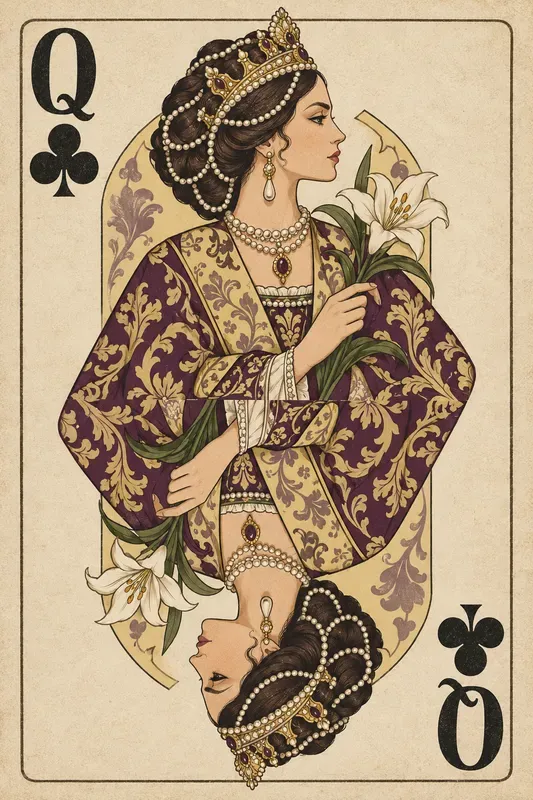 Vintage Custom Playing Card Art