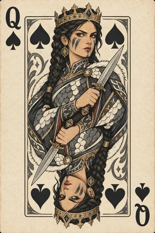 Vintage Custom Playing Card Art
