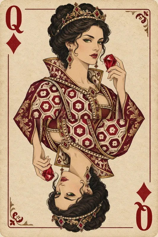 Vintage Custom Playing Card Art