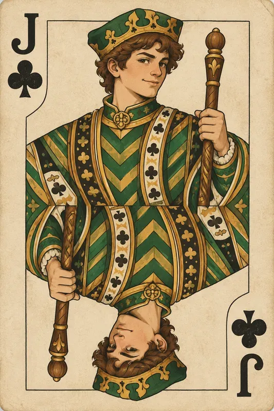 Vintage Custom Playing Card Art