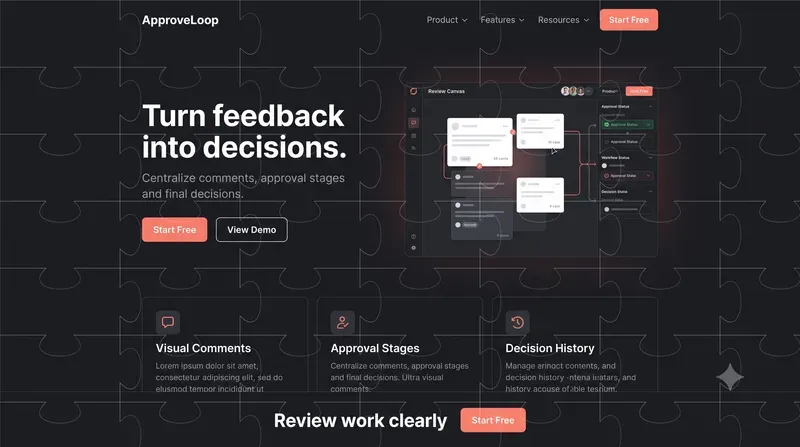 Saas Landing Page Ui Generator
