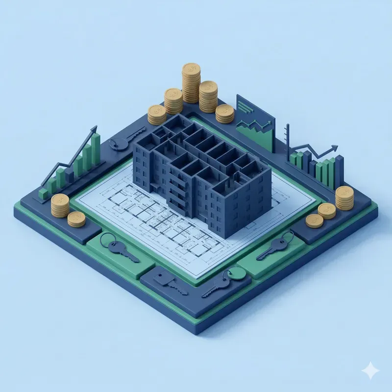 3D Isometric Infographic Elements