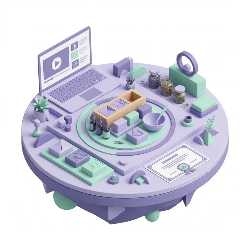 3D Isometric Infographic Elements