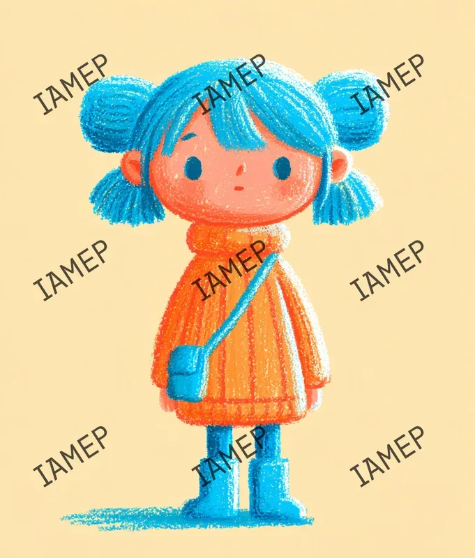 Cute Crayon Characters